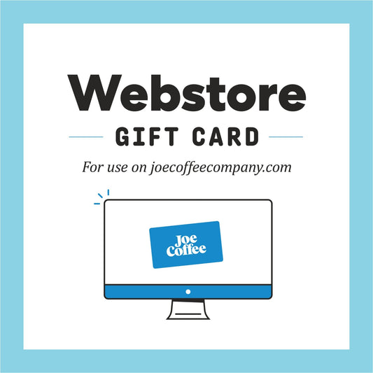 Gift Card: Joe Coffee Online Webstore - Joe Coffee Company