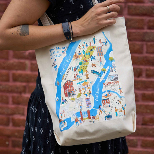 Heart of the Village Tote Bag - Joe Coffee Company