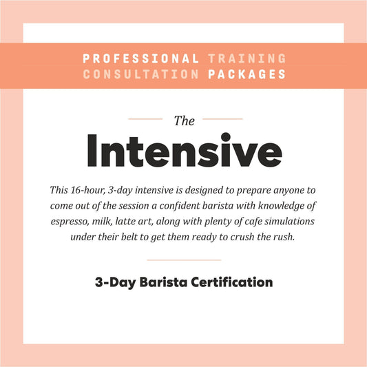 The Intensive - Joe Coffee Company