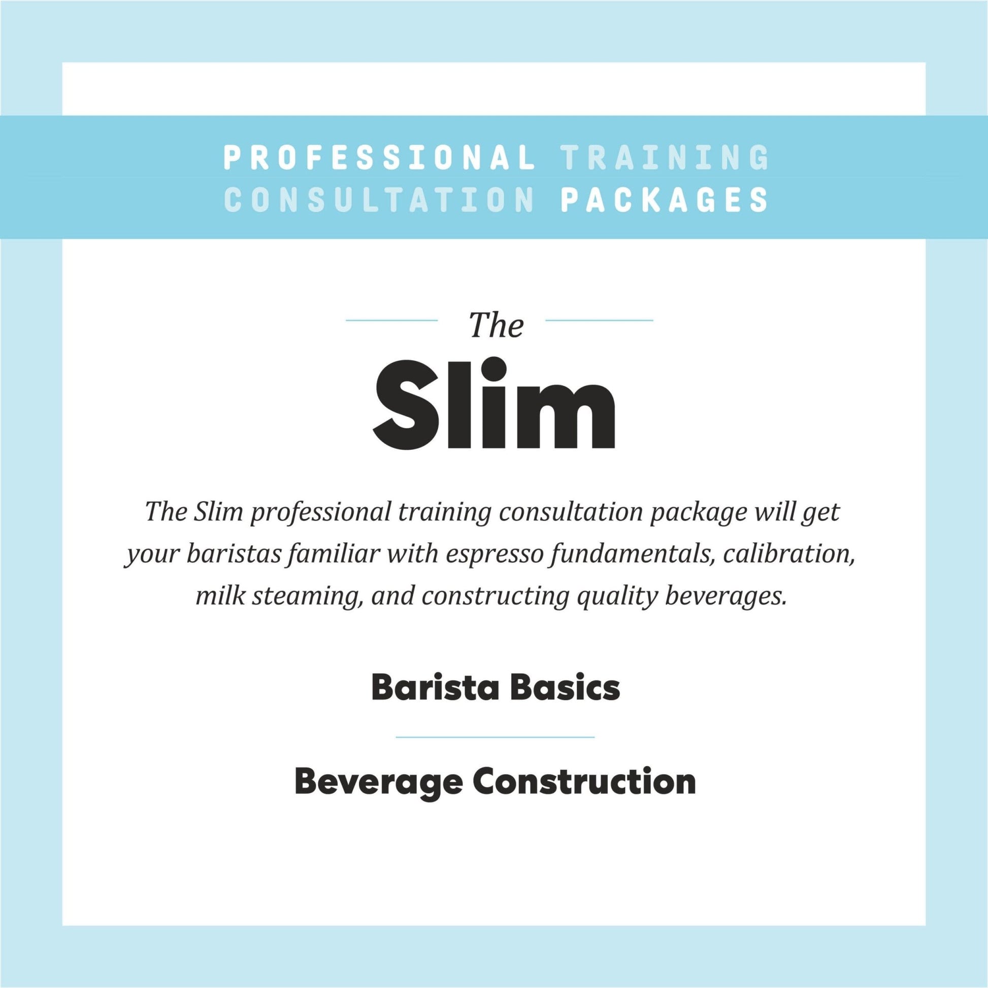 The Slim - Joe Coffee Company
